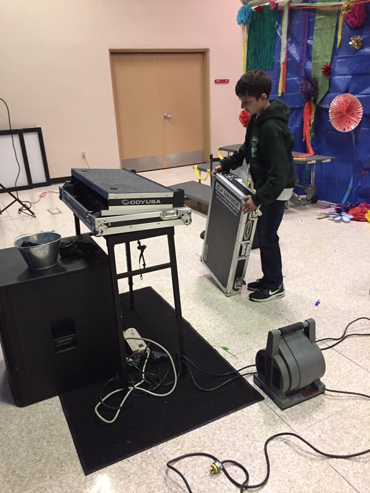Middle school yearbook signing event!